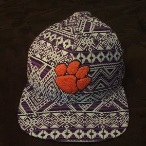 NWOT Clemson patterned hat